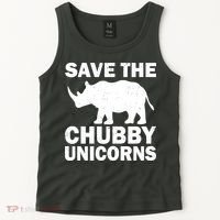 Save The Chubby Unicorns Tank Top thumb 2