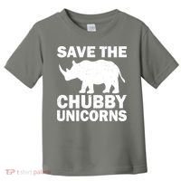 Save The Chubby Unicorns Toddler T-Shirt thumb 0