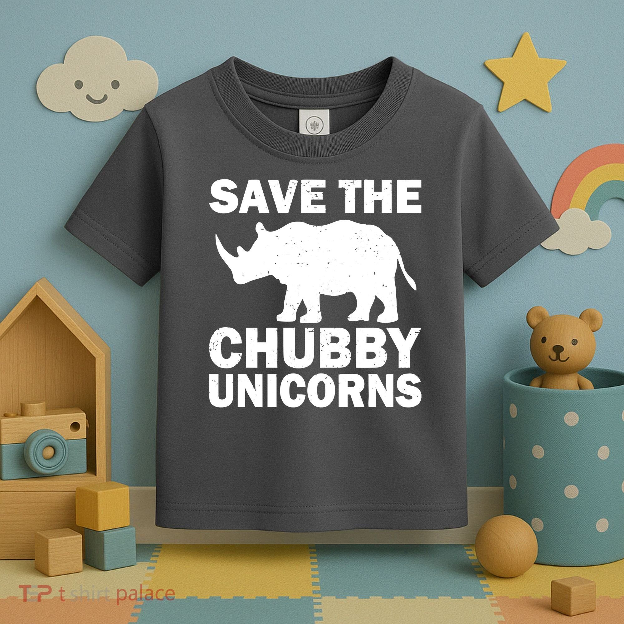 Save The Chubby Unicorns Toddler T-Shirt