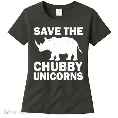 Save The Chubby Unicorns Women's T-Shirt