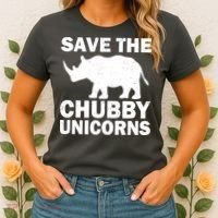 Save The Chubby Unicorns Women's T-Shirt thumb 2