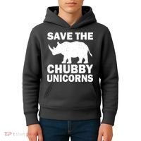 Save The Chubby Unicorns Kids Hoodie thumb 4