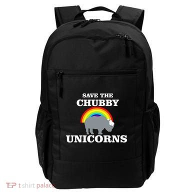 Save The Chubby Unicorns Rainbow Backpack