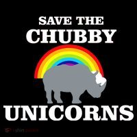 Save The Chubby Unicorns Rainbow Backpack thumb 2