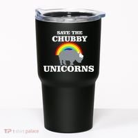 Save The Chubby Unicorns Rainbow Tumbler thumb 0