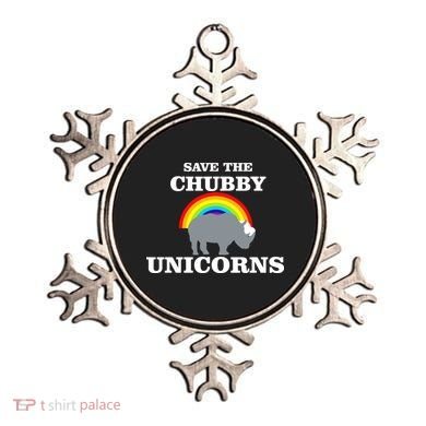 Save The Chubby Unicorns Rainbow Ornament