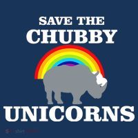 Save The Chubby Unicorns Rainbow Women's Sweatshirt thumb 2
