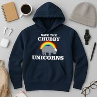 Save The Chubby Unicorns Rainbow Hoodie thumb 3