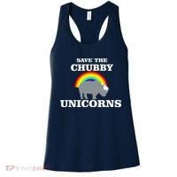 Save The Chubby Unicorns Rainbow Women's Tank Top thumb 0