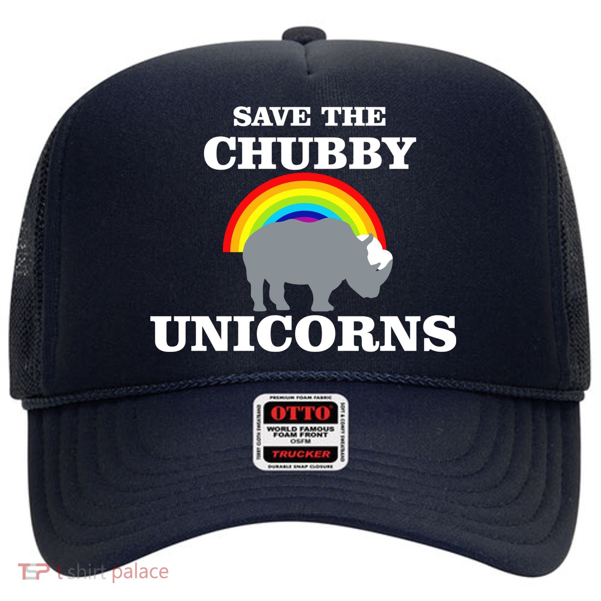Save The Chubby Unicorns Rainbow Hat