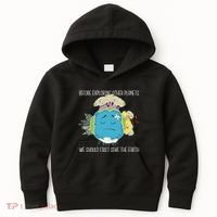 Save The Earth Before Exploring Other Planets Kids Hoodie thumb 0