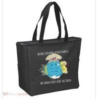 Save The Earth Before Exploring Other Planets Tote Bag thumb 2