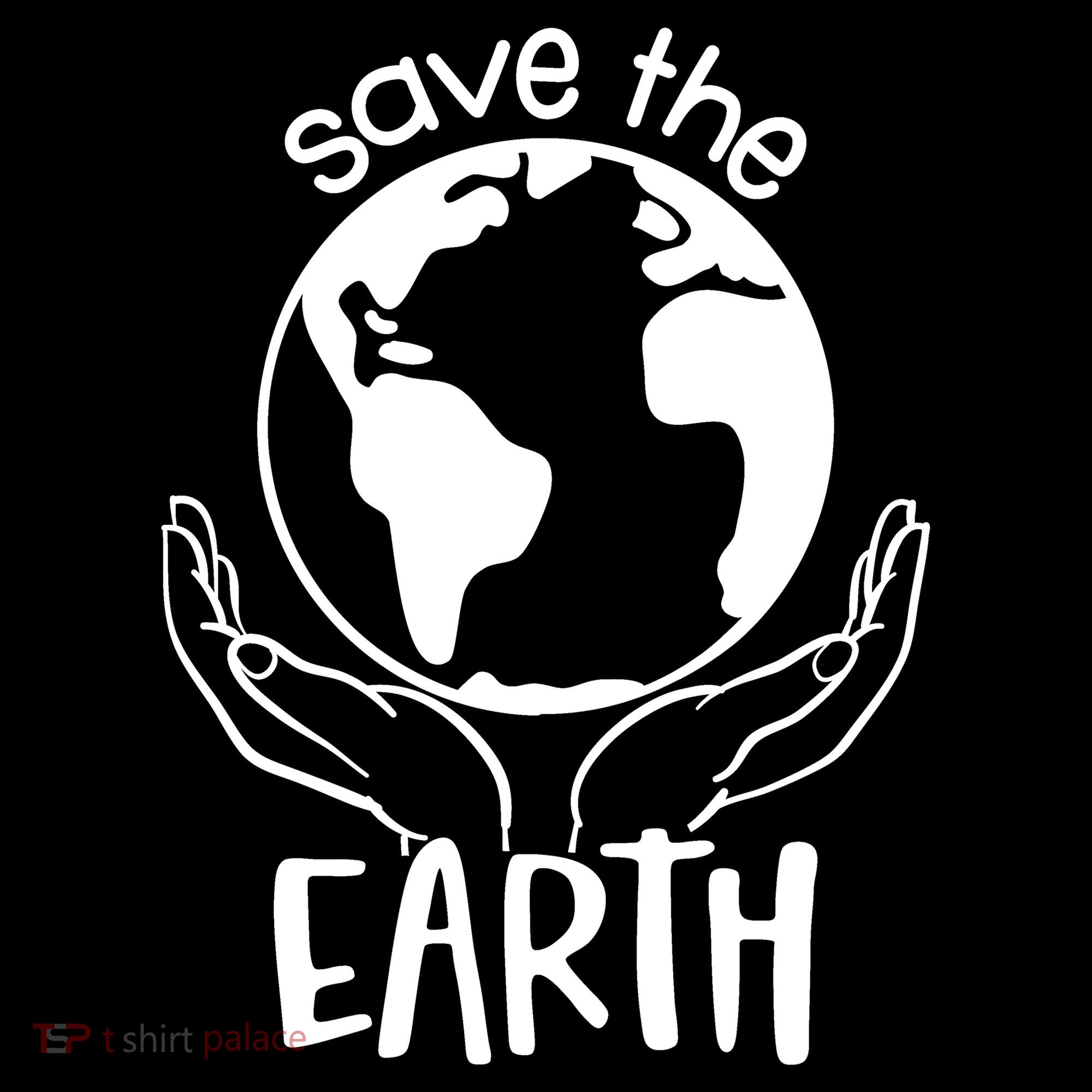 Save The Earth Holding Globe Doggie Tank