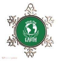 Save The Earth Holding Globe Ornament thumb 0