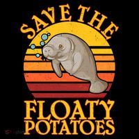 Save The Floaty Potatoes Manatee  Coffee Mug thumb 5
