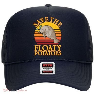 Save The Floaty Potatoes Manatee  Hat