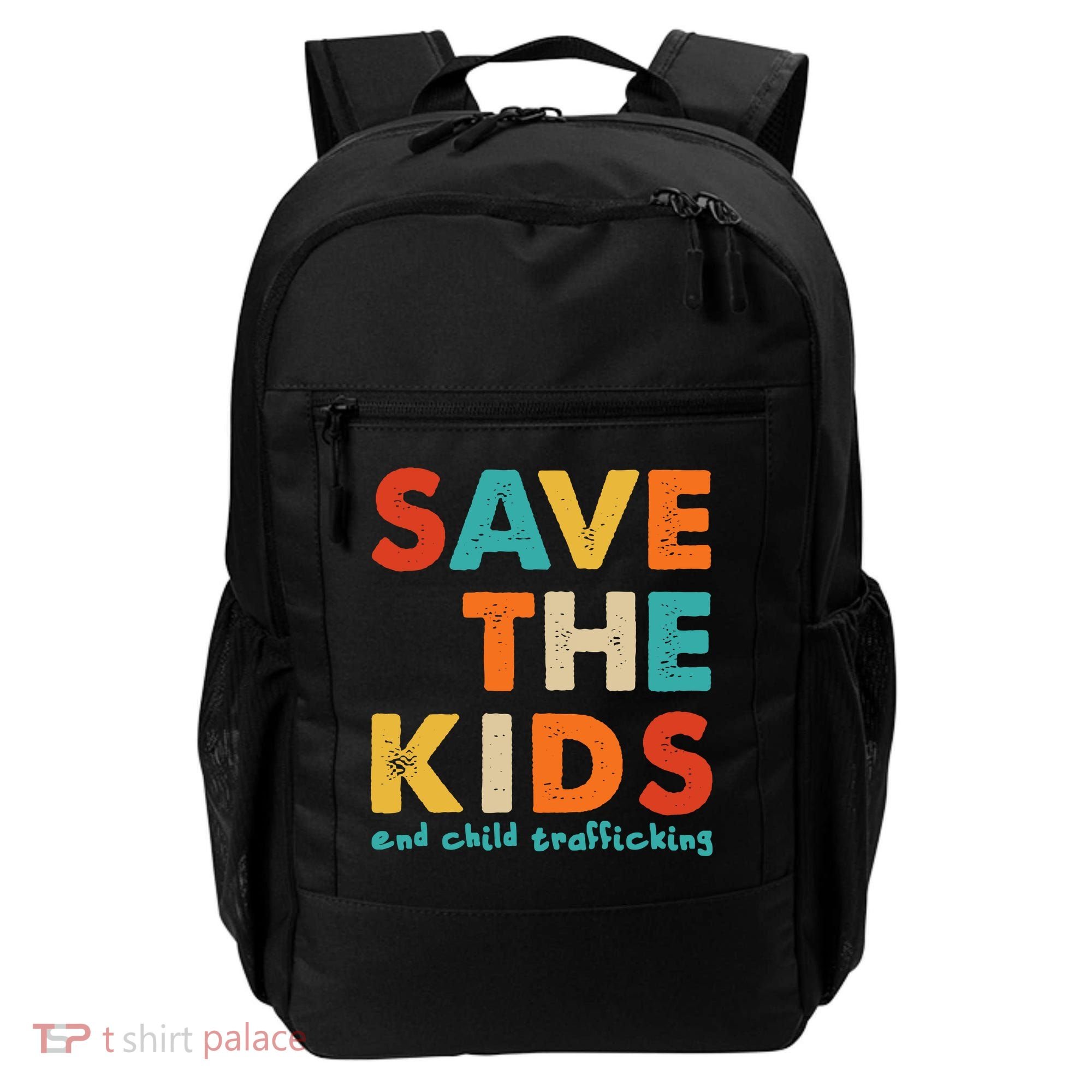 Save the Kids End Child Trafficking  Backpack