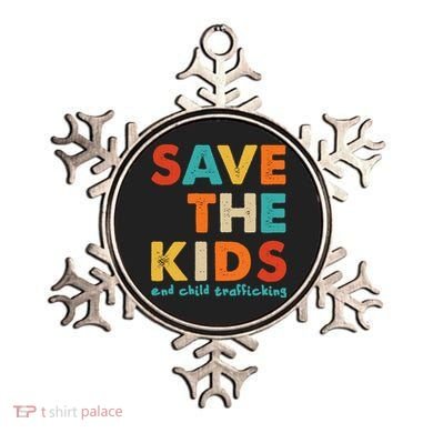 Save the Kids End Child Trafficking  Ornament