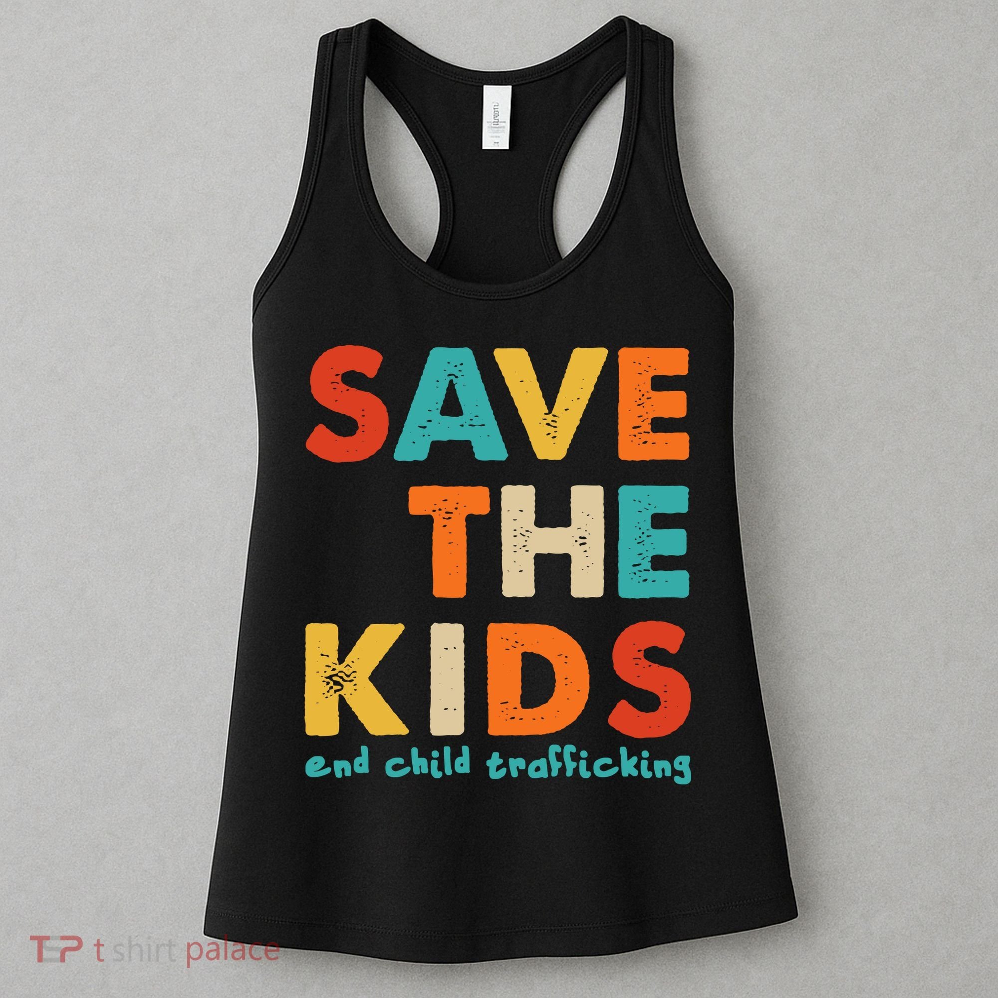 Save the Kids End Child Trafficking  Women's Tank Top