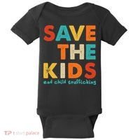 Save the Kids End Child Trafficking  Baby Bodysuit thumb 0