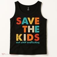 Save the Kids End Child Trafficking  Tank Top thumb 2