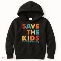 Save the Kids End Child Trafficking  Kids Hoodie thumb 0