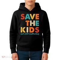 Save the Kids End Child Trafficking  Kids Hoodie thumb 4