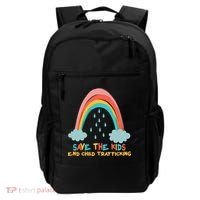 Save The Kids End Child Trafficking Rainbow Backpack thumb 0