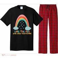 Save The Kids End Child Trafficking Rainbow Pajama Set thumb 0