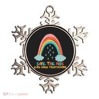 Save The Kids End Child Trafficking Rainbow Ornament thumb 0