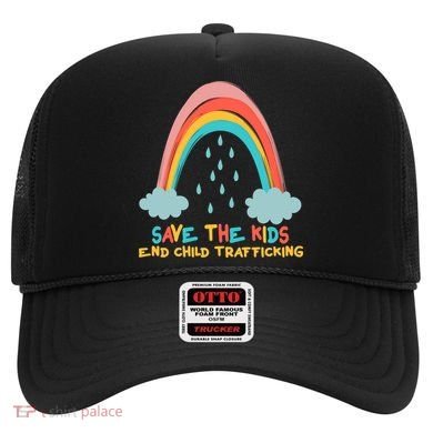 Save The Kids End Child Trafficking Rainbow Hat