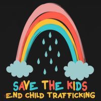 Save The Kids End Child Trafficking Rainbow Toddler Hoodie thumb 2