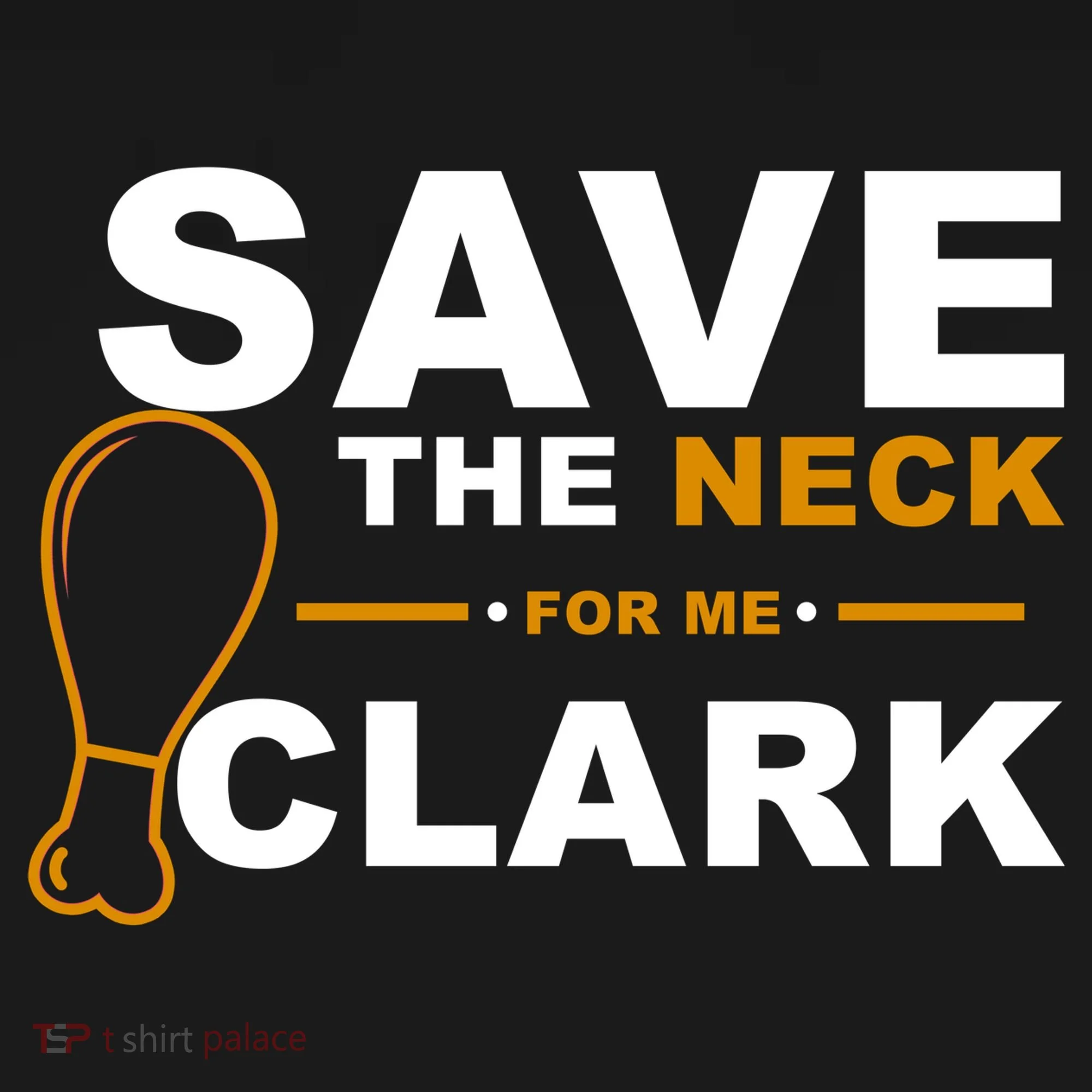 Save The Neck For Me Clark Doggie Tank