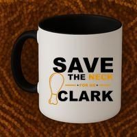 Save The Neck For Me Clark Coffee Mug thumb 2