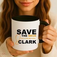 Save The Neck For Me Clark Coffee Mug thumb 3