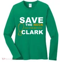 Save The Neck For Me Clark Women's Long Sleeve Shirt thumb 0