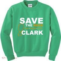 Save The Neck For Me Clark Kids Sweatshirt thumb 0