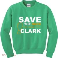Save The Neck For Me Clark Kids Sweatshirt thumb 0