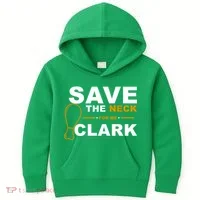 Save The Neck For Me Clark Kids Hoodie thumb 0
