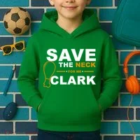 Save The Neck For Me Clark Kids Hoodie thumb 2
