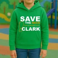 Save The Neck For Me Clark Kids Hoodie thumb 3