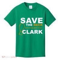 Save The Neck For Me Clark Kids T-Shirt thumb 0