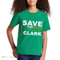 Save The Neck For Me Clark Kids T-Shirt thumb 2