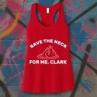 Save The Neck For Me Clark Christmas Movie Women's Tank Top thumb 3