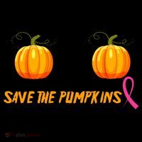 Save The Pumpkins Breast Cancer Sweatshirt thumb 3