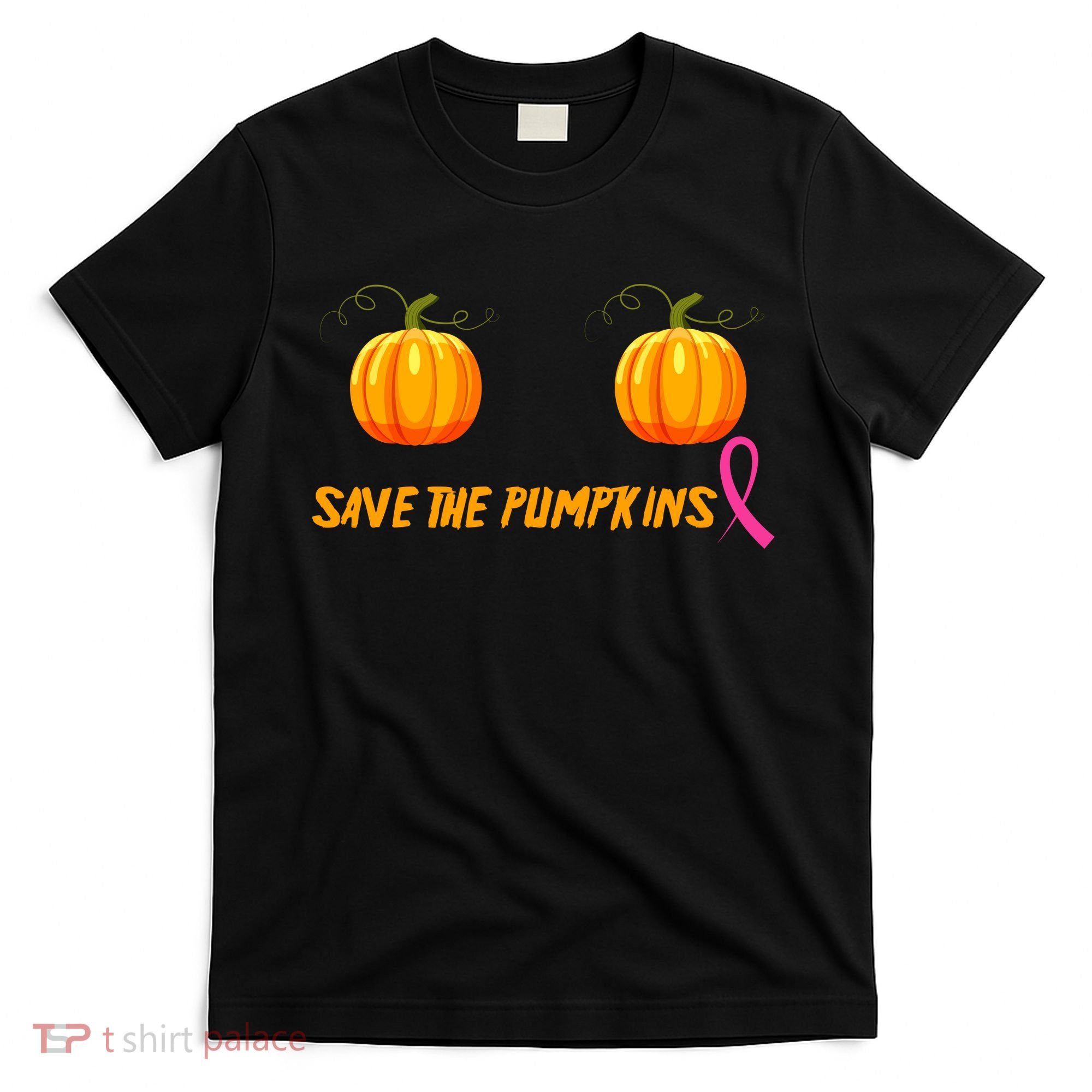 Save The Pumpkins Breast Cancer T-Shirt