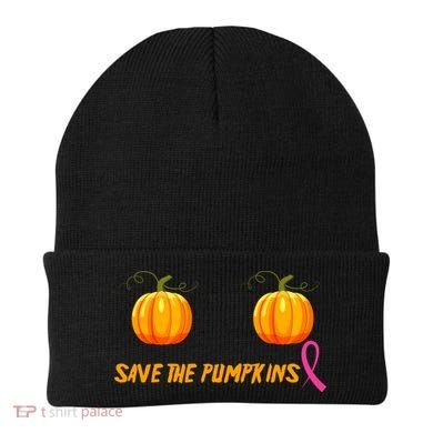 Save The Pumpkins Breast Cancer Beanie