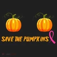 Save The Pumpkins Breast Cancer Hat thumb 2