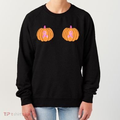 Save The Pumpkins Breast Cancer Ribbon Women's Sweatshirt