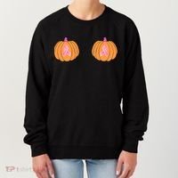 Save The Pumpkins Breast Cancer Ribbon Women's Sweatshirt thumb 0